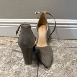 Pashion Grey Suede D’Orsay